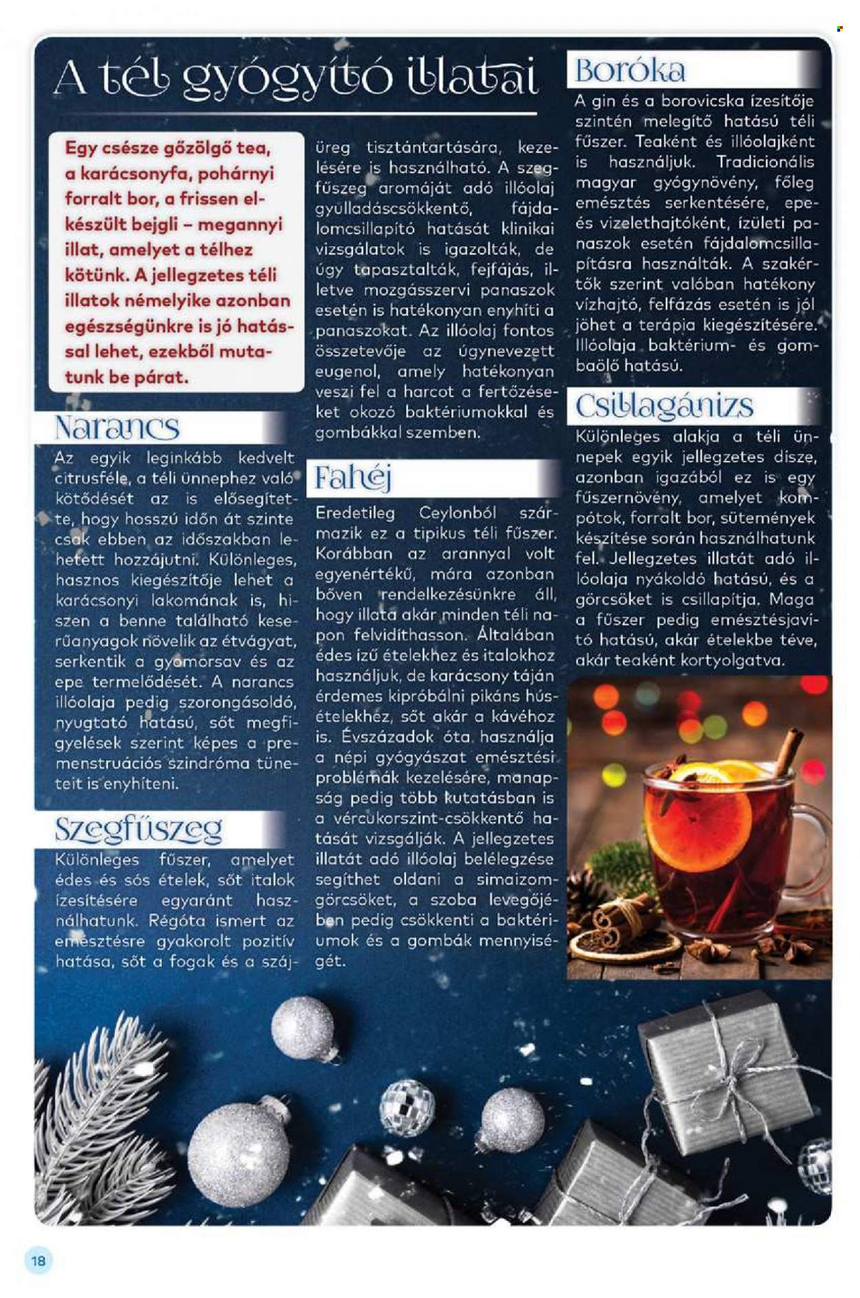 Gyöngy Patikák akciós újságok - 2022.12.01 - 2022.12.31. Oldal 18