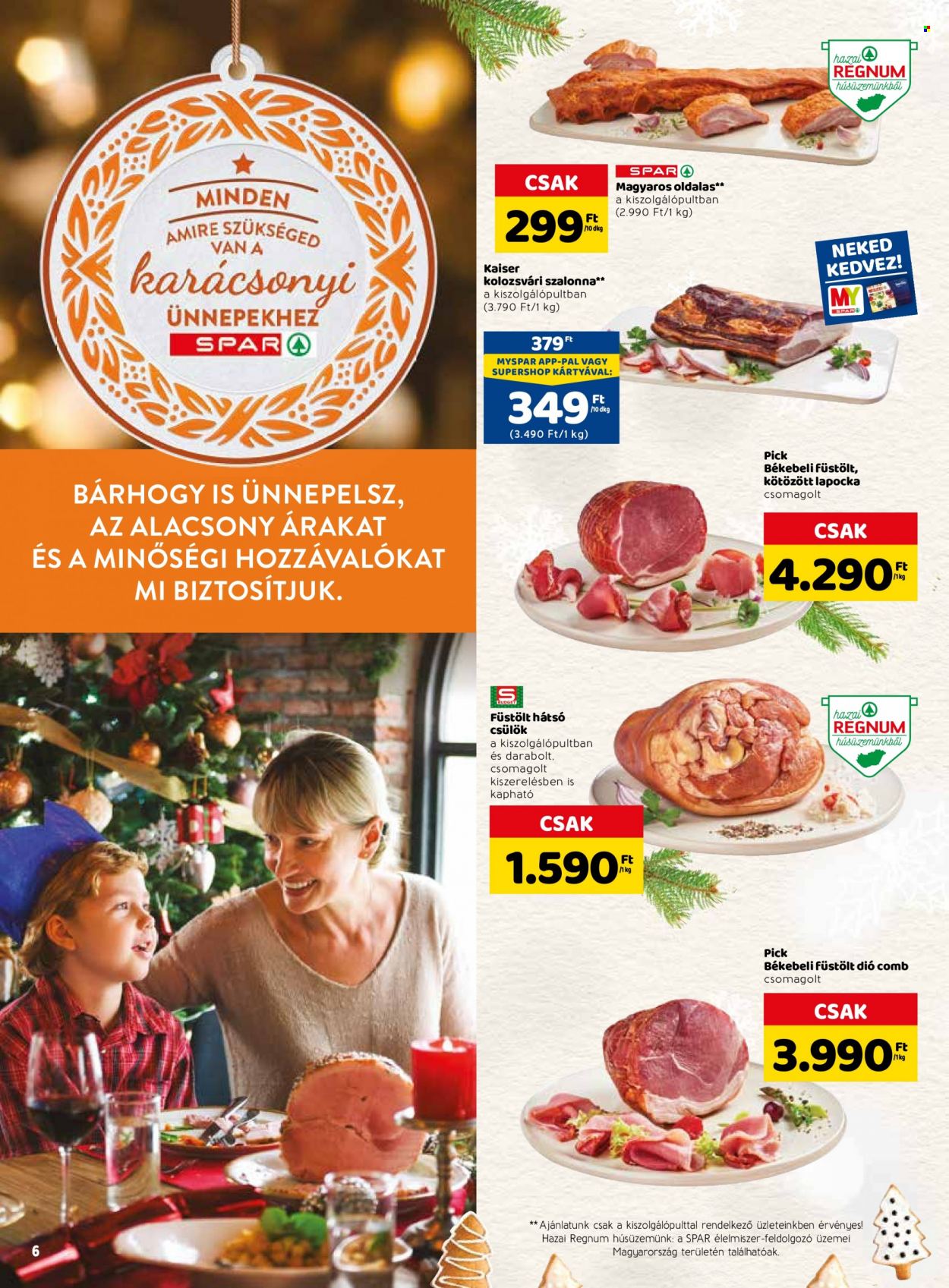 SPAR akciós újságok - 2022.12.08 - 2022.12.14. Oldal 10