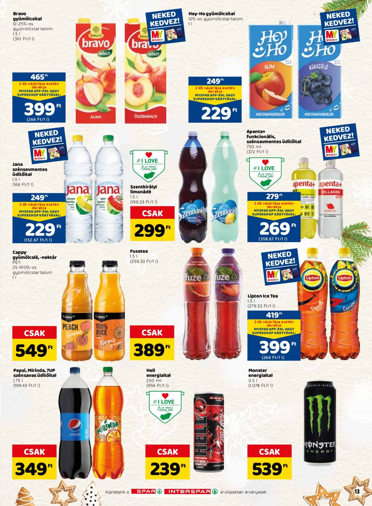 SPAR akciós újságok - 2022.12.08 - 2022.12.14. Oldal 21