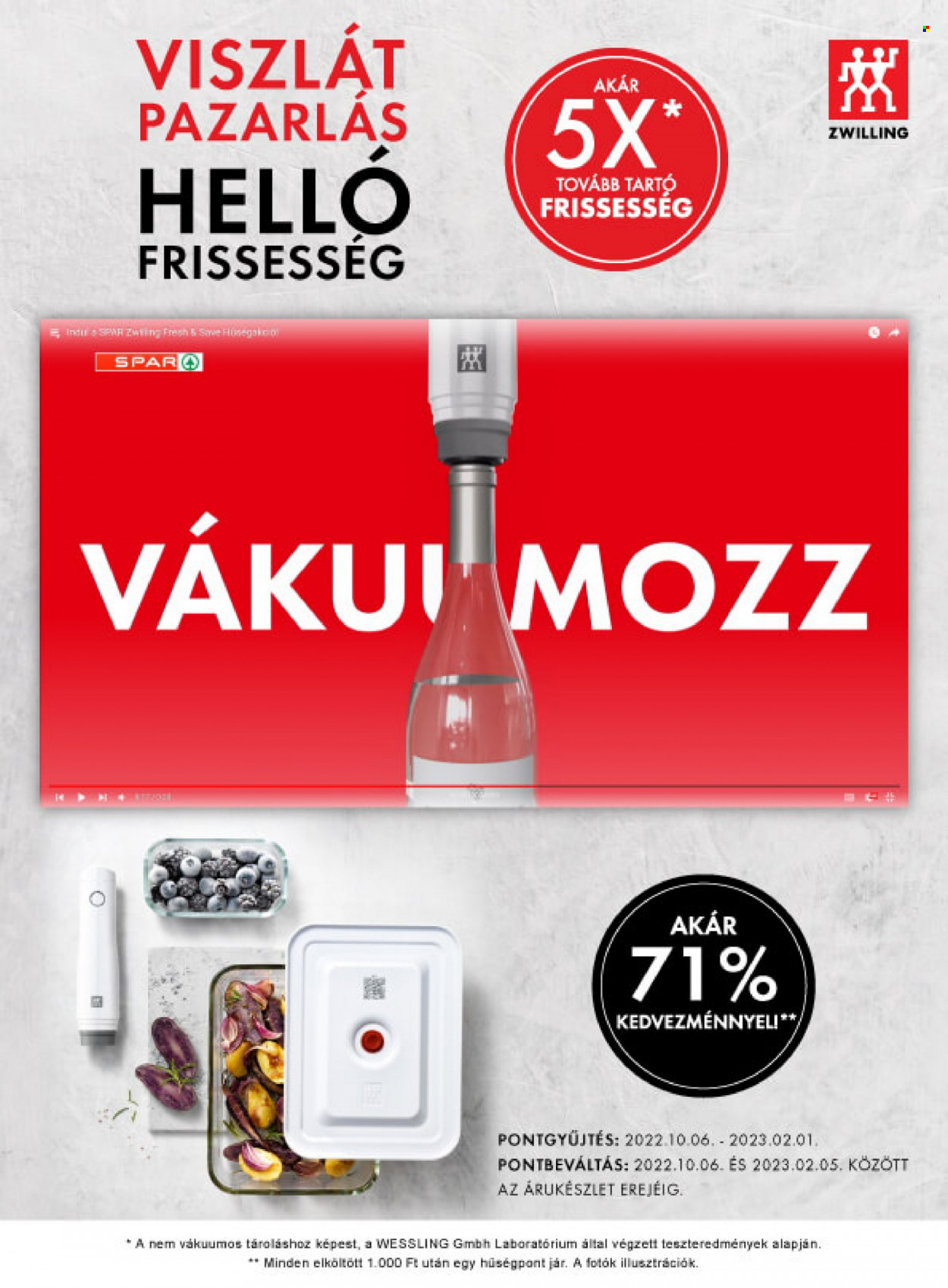 SPAR akciós újságok - 2022.12.08 - 2022.12.14. Oldal 22