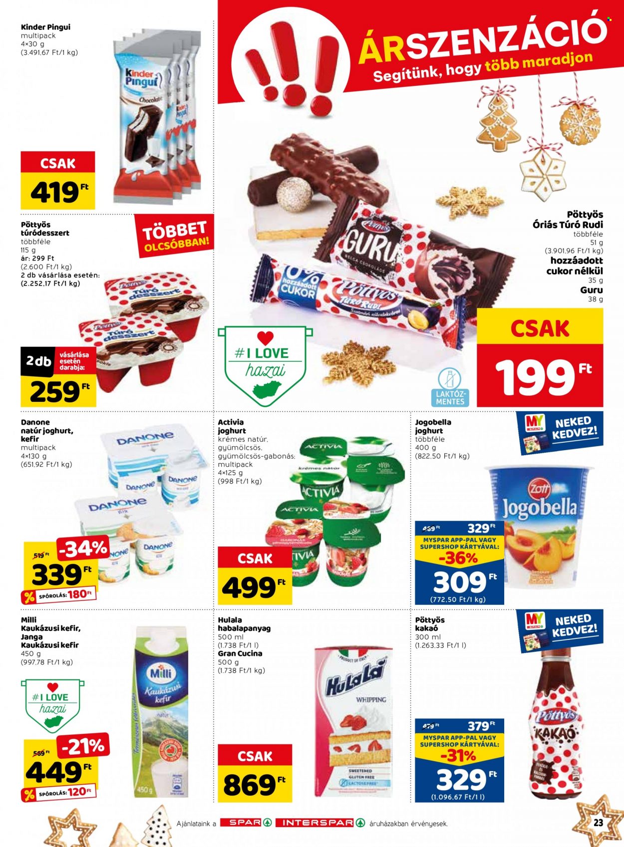 SPAR akciós újságok - 2022.12.08 - 2022.12.14. Oldal 39
