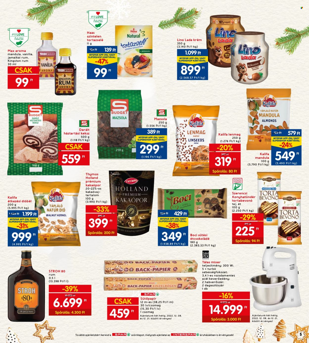 INTERSPAR akciós újságok - 2022.12.08 - 2022.12.14. Oldal 9