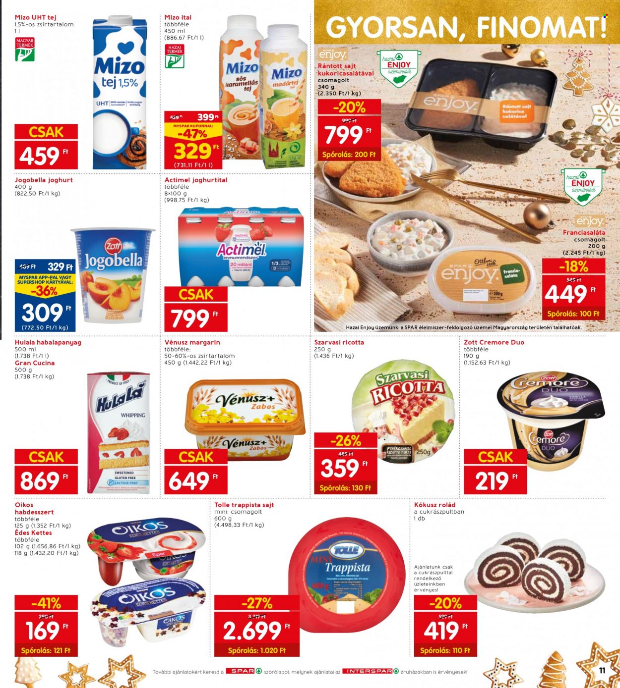 INTERSPAR akciós újságok - 2022.12.08 - 2022.12.14. Oldal 23
