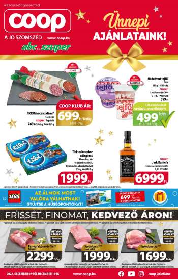 Újság Coop - 2022.12.07 - 2022.12.13.