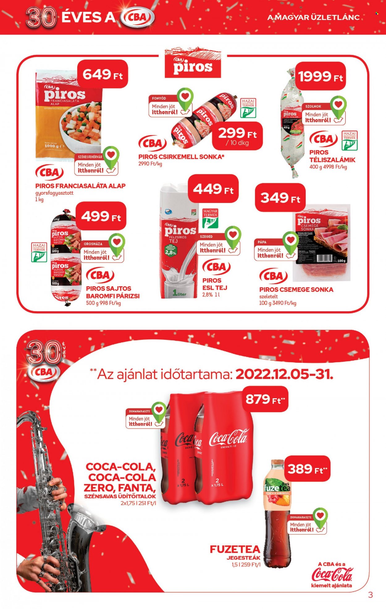 CBA akciós újságok - 2022.12.08 - 2022.12.14. Oldal 3