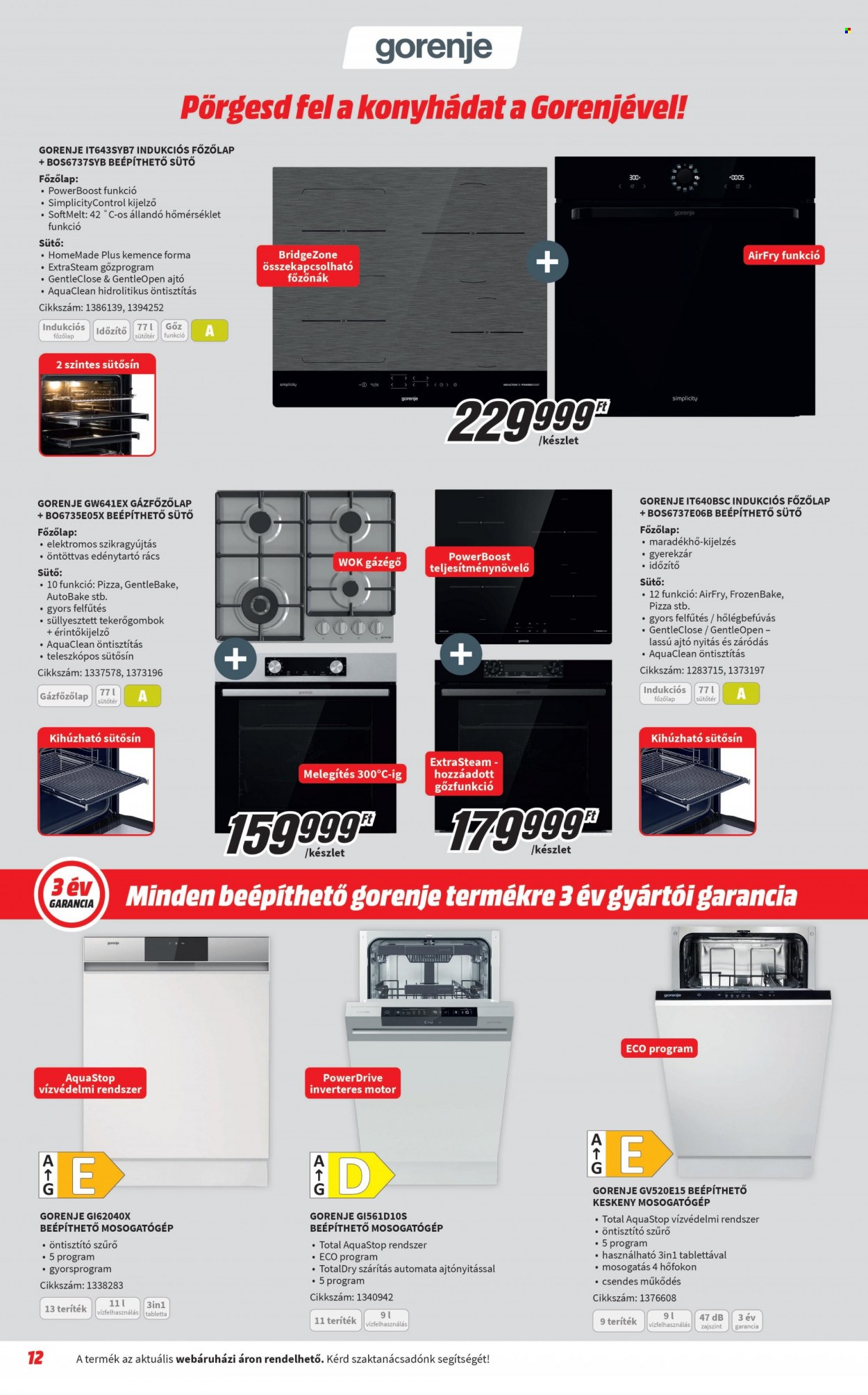 MediaMarkt akciós újságok - 2022.12.05 - 2022.12.30. Oldal 12
