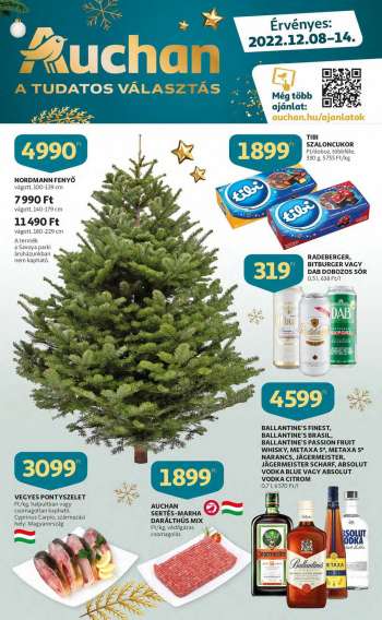 Újság Auchan - 2022.12.08 - 2022.12.14.