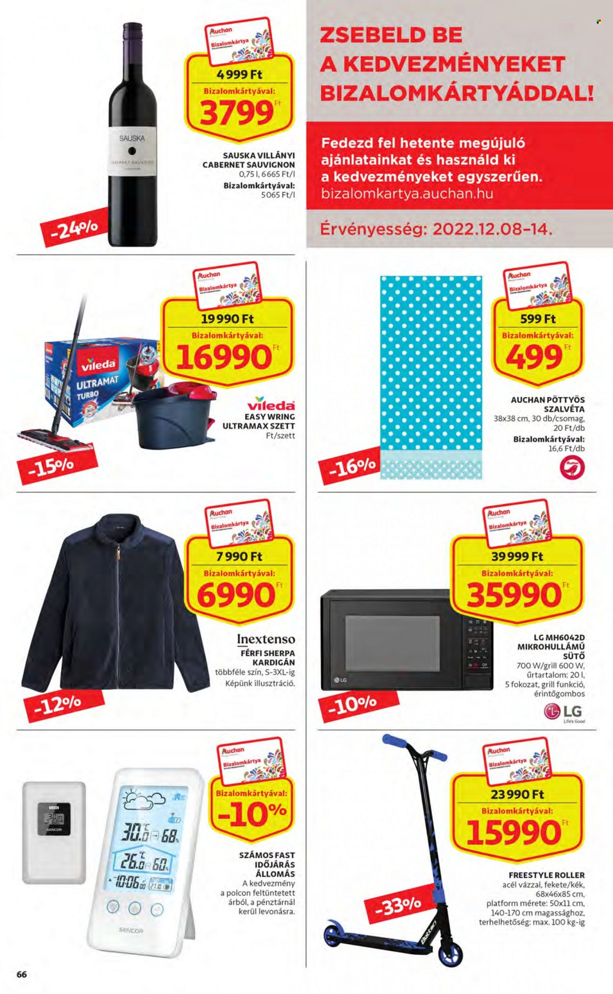 Auchan akciós újságok - 2022.12.08 - 2022.12.14. Oldal 66