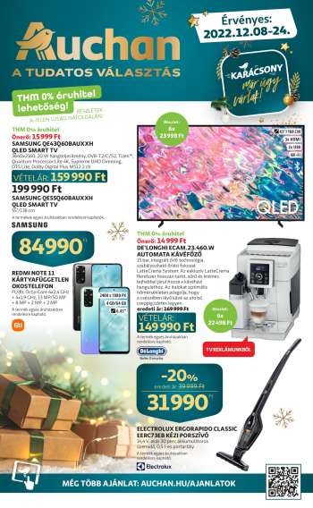 Újság Auchan - 2022.12.08 - 2022.12.24.