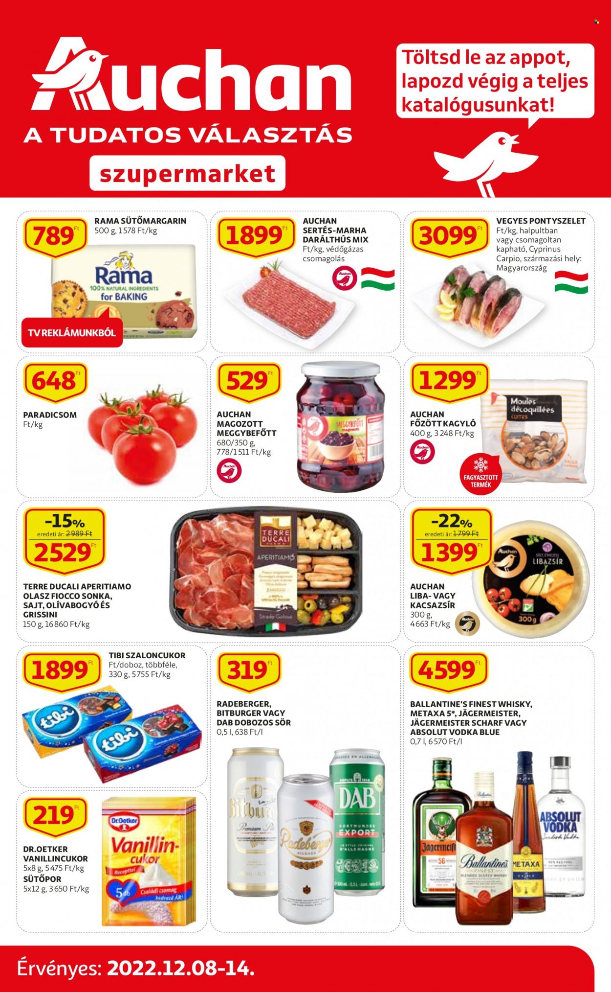 Auchan akciós újságok - 2022.12.08 - 2022.12.14. Oldal 1