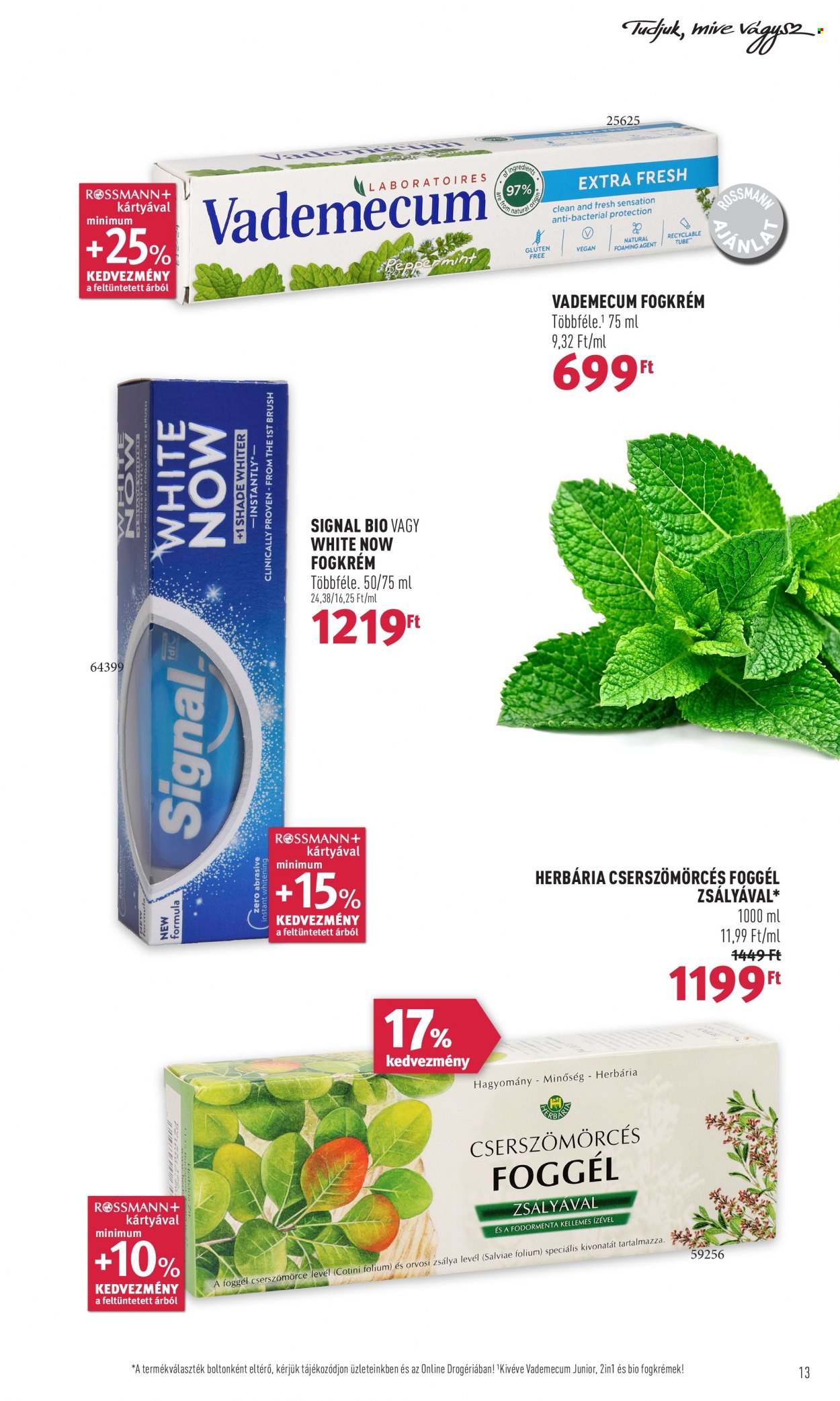 Rossmann akciós újságok - 2022.12.12 - 2022.12.16. Oldal 13