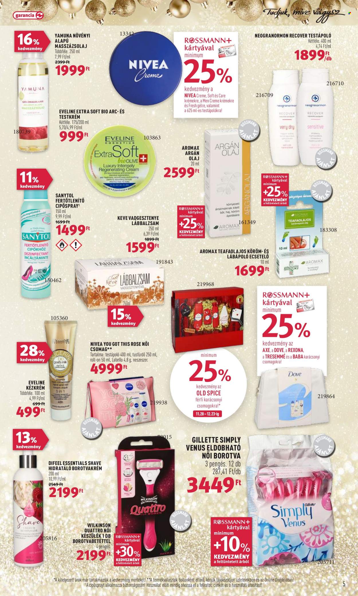 Rossmann akciós újságok - 2022.12.12 - 2022.12.16. Oldal 5
