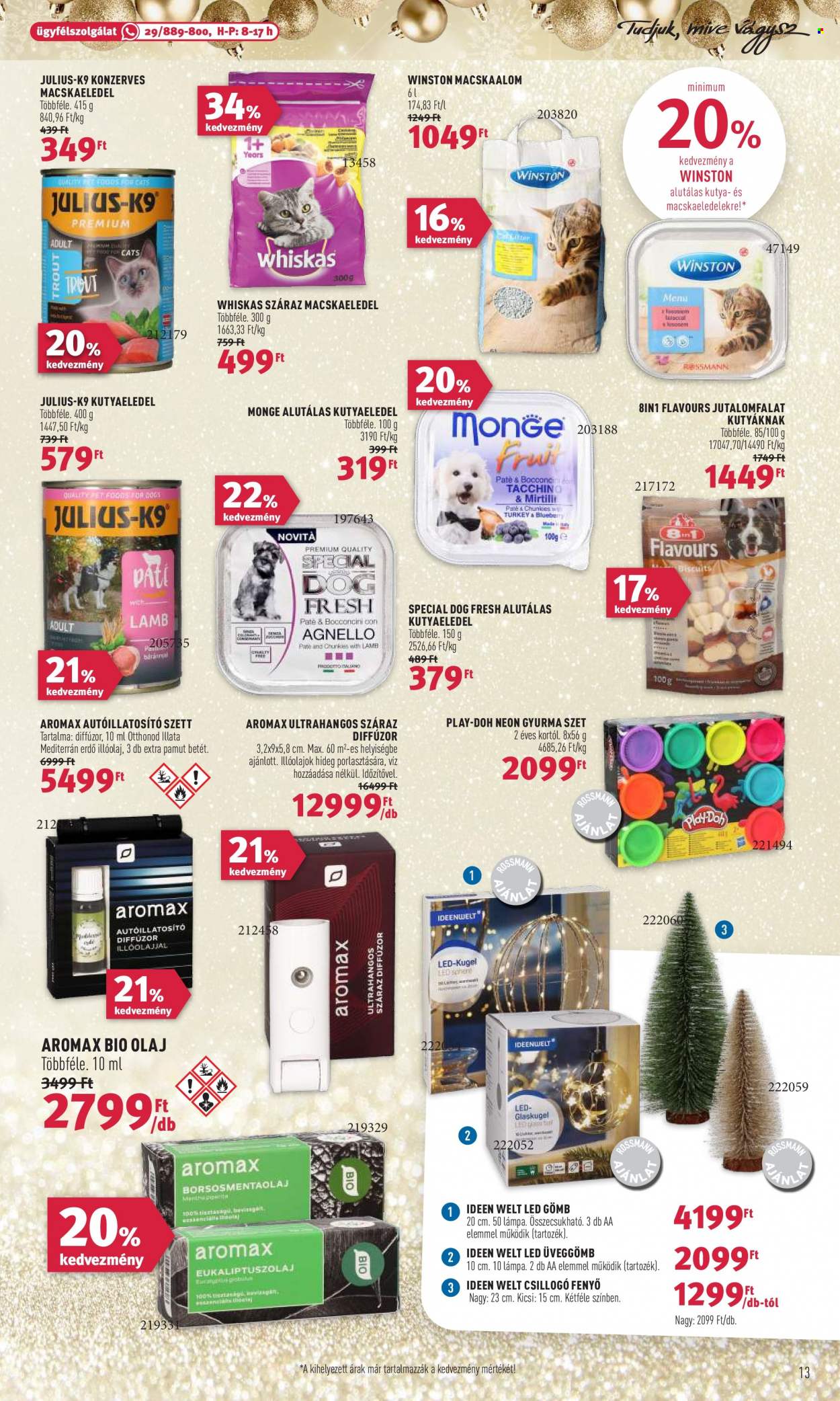 Rossmann akciós újságok - 2022.12.12 - 2022.12.16. Oldal 13