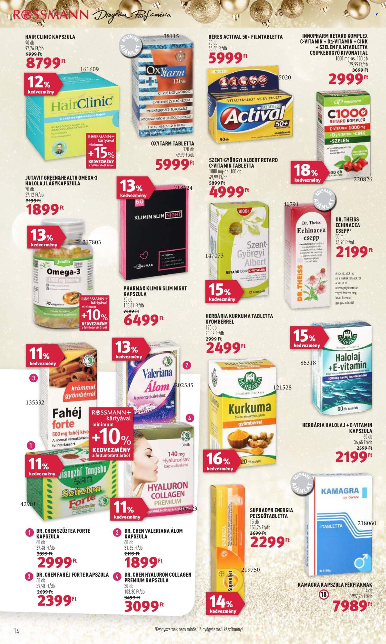 Rossmann akciós újságok - 2022.12.12 - 2022.12.16. Oldal 14