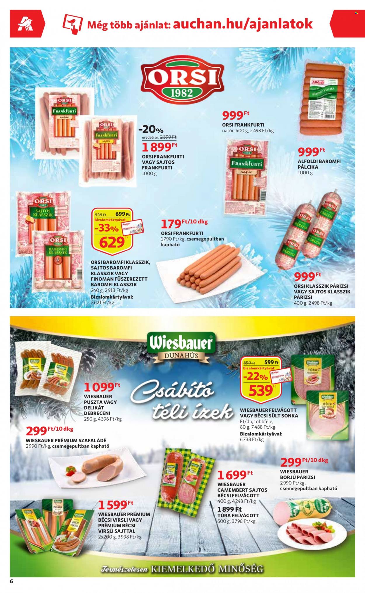 Auchan akciós újságok - 2022.12.08 - 2022.12.14. Oldal 6