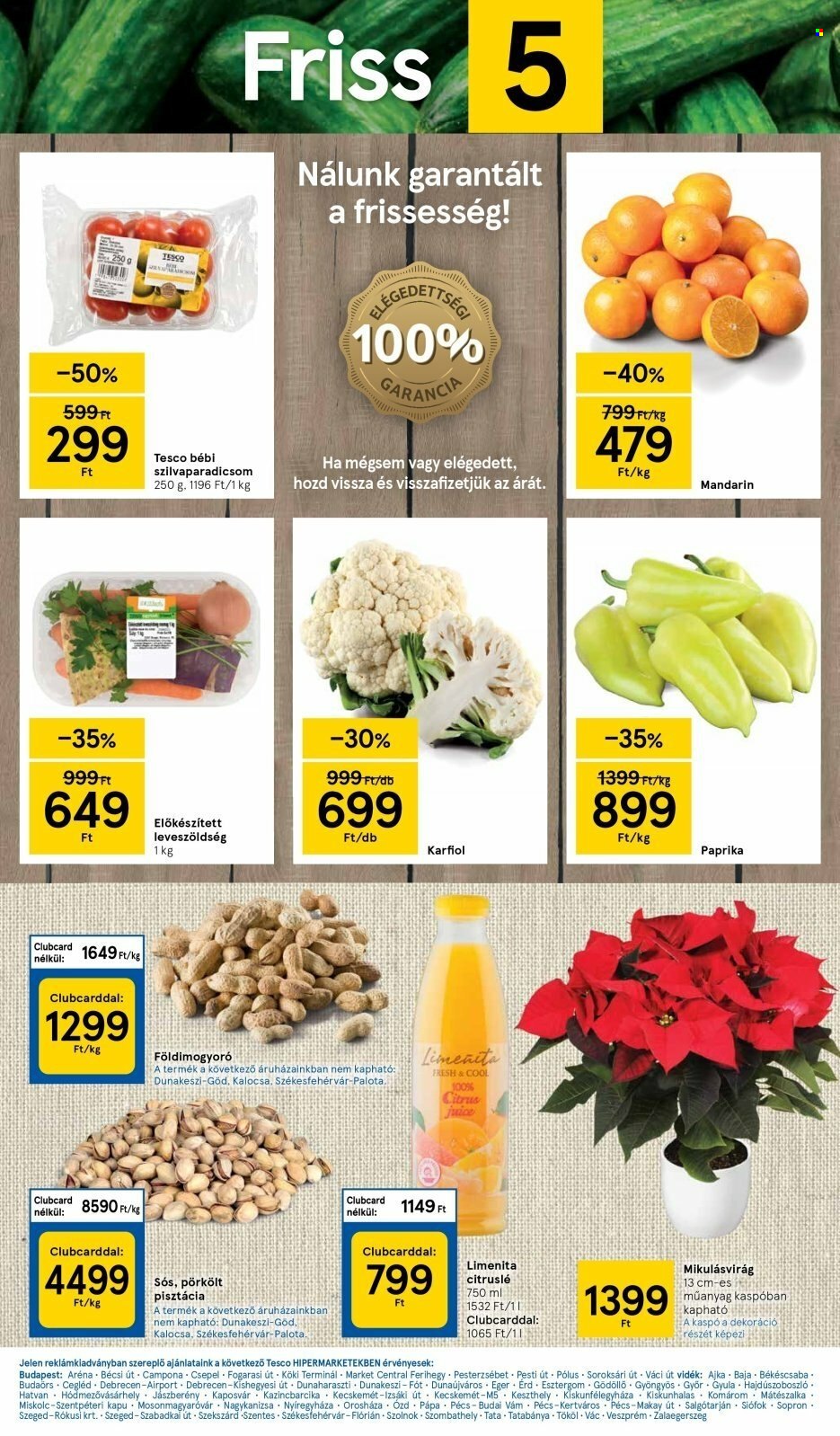 TESCO akciós újságok - 2022.12.15 - 2022.12.24. Oldal 2