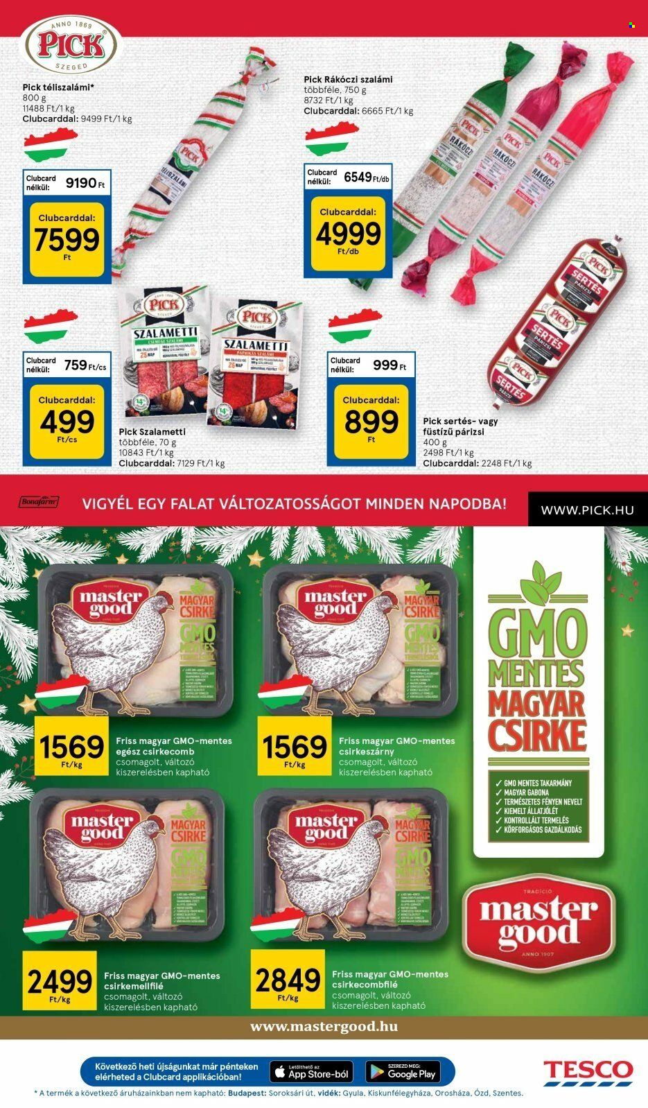 TESCO akciós újságok - 2022.12.15 - 2022.12.24. Oldal 13