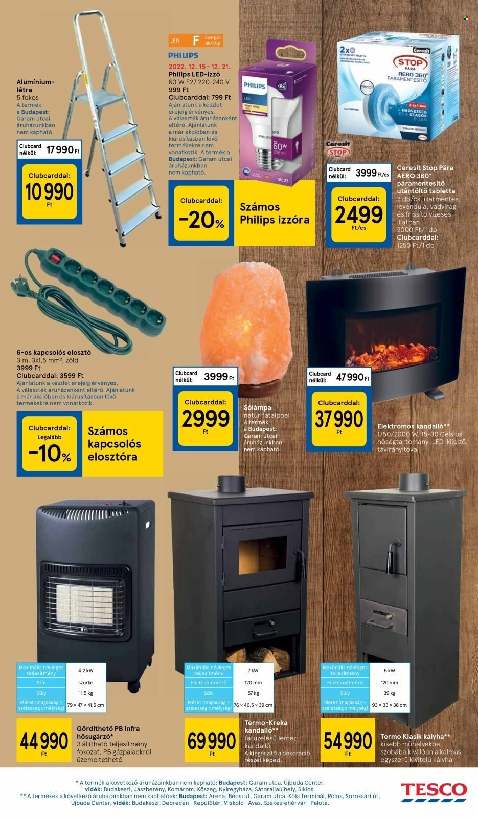 TESCO akciós újságok - 2022.12.15 - 2022.12.24. Oldal 47
