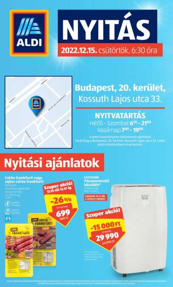 Újság Aldi - 2022.12.15 - 2022.12.17.