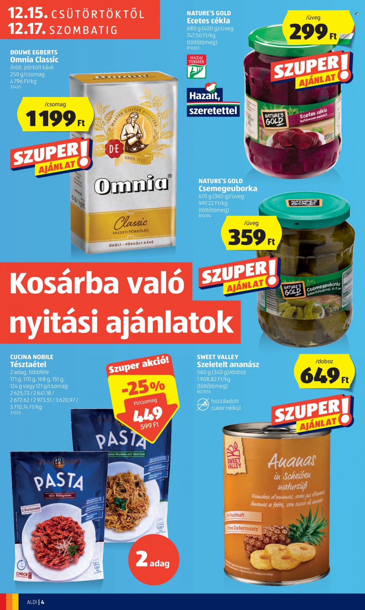 Aldi akciós újságok - 2022.12.15 - 2022.12.17. Oldal 4