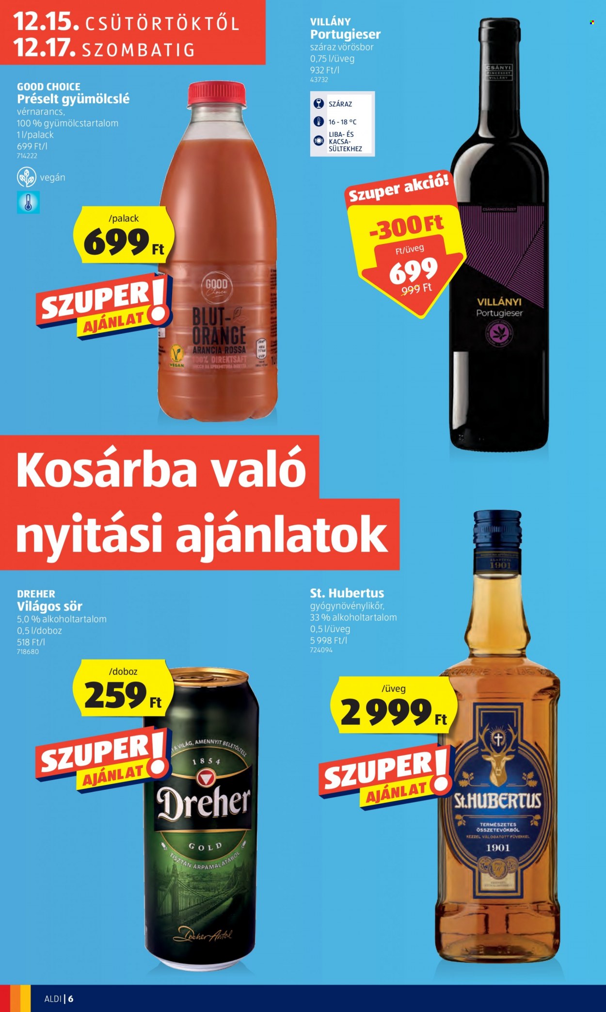 Aldi akciós újságok - 2022.12.15 - 2022.12.17. Oldal 6