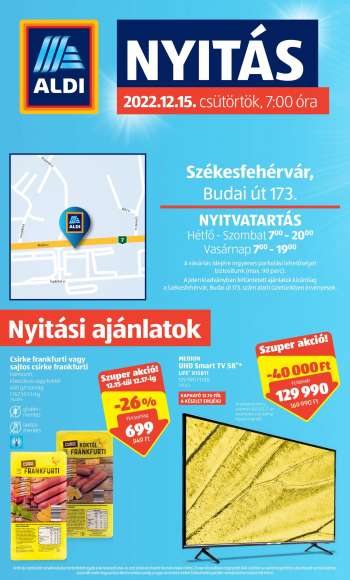 Újság Aldi - 2022.12.15 - 2022.12.17.