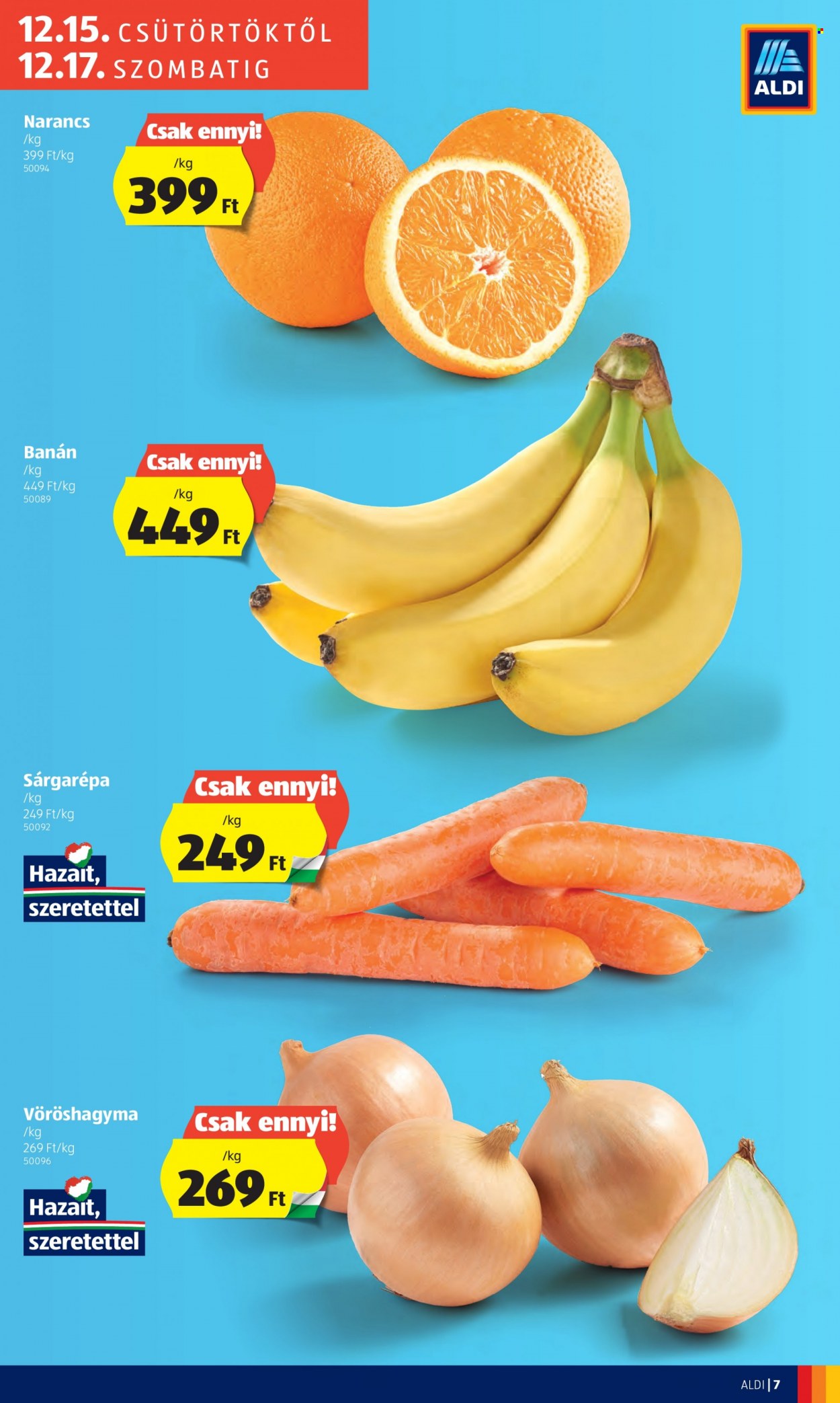 Aldi akciós újságok - 2022.12.15 - 2022.12.17. Oldal 7