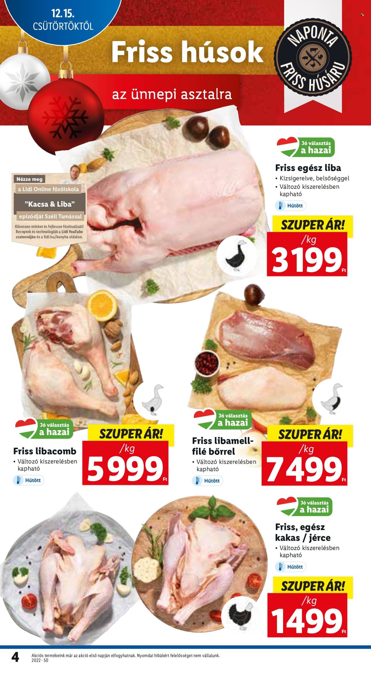 Lidl akciós újságok - 2022.12.15 - 2022.12.21. Oldal 4