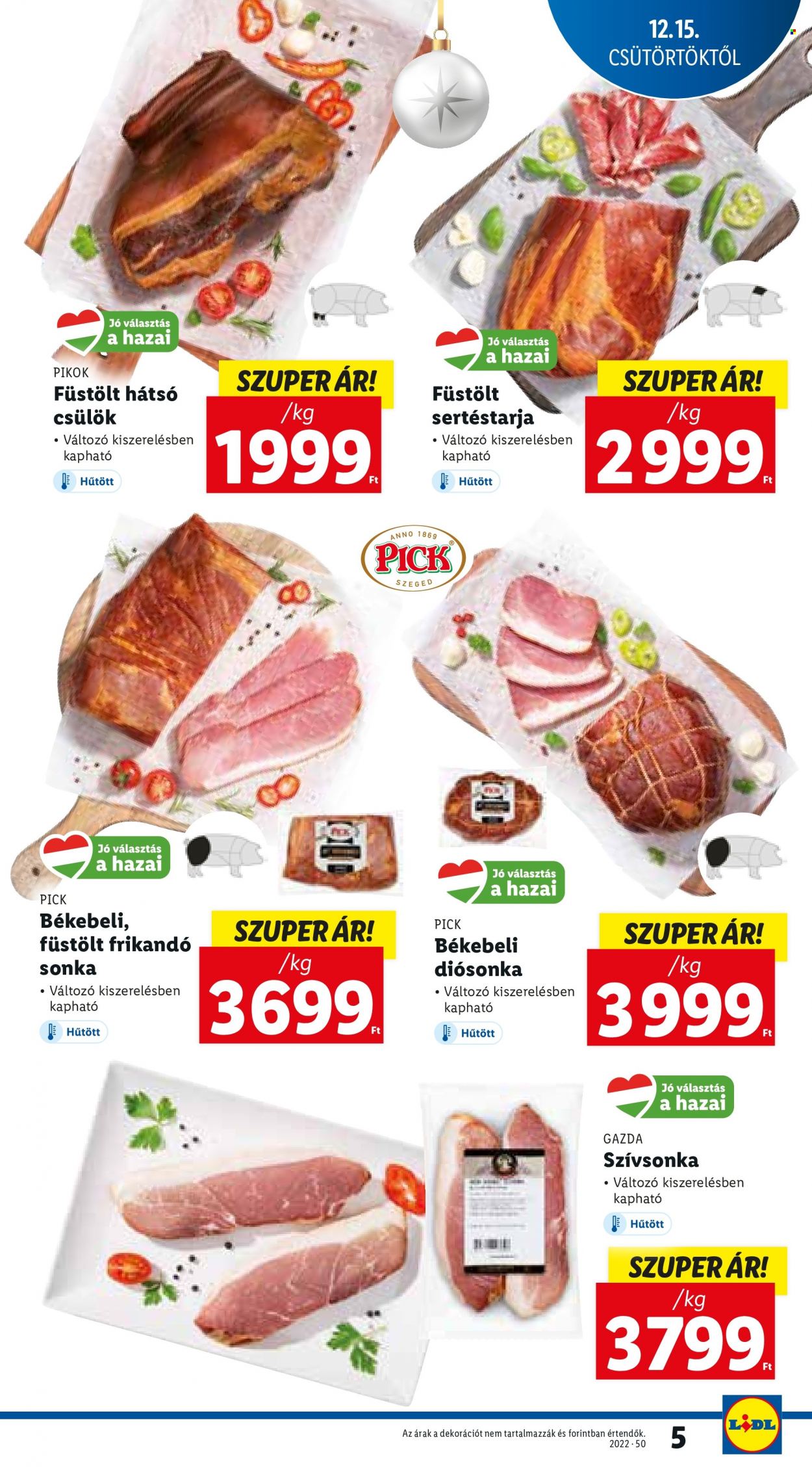 Lidl akciós újságok - 2022.12.15 - 2022.12.21. Oldal 5