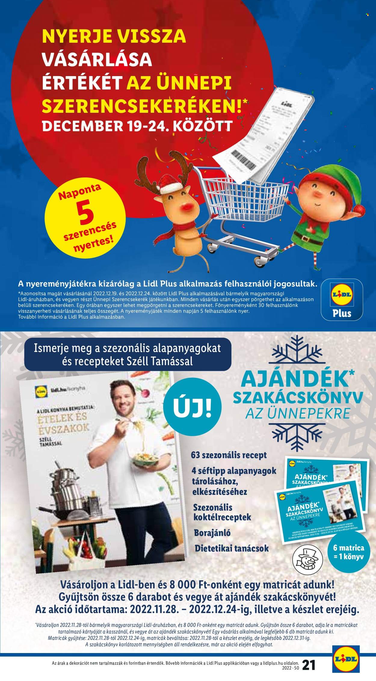 Lidl akciós újságok - 2022.12.15 - 2022.12.21. Oldal 21