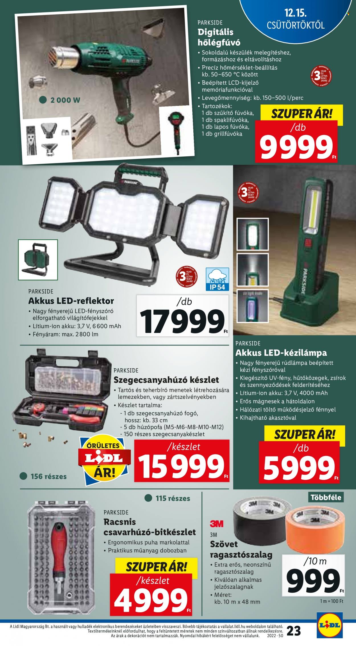 Lidl akciós újságok - 2022.12.15 - 2022.12.21. Oldal 23