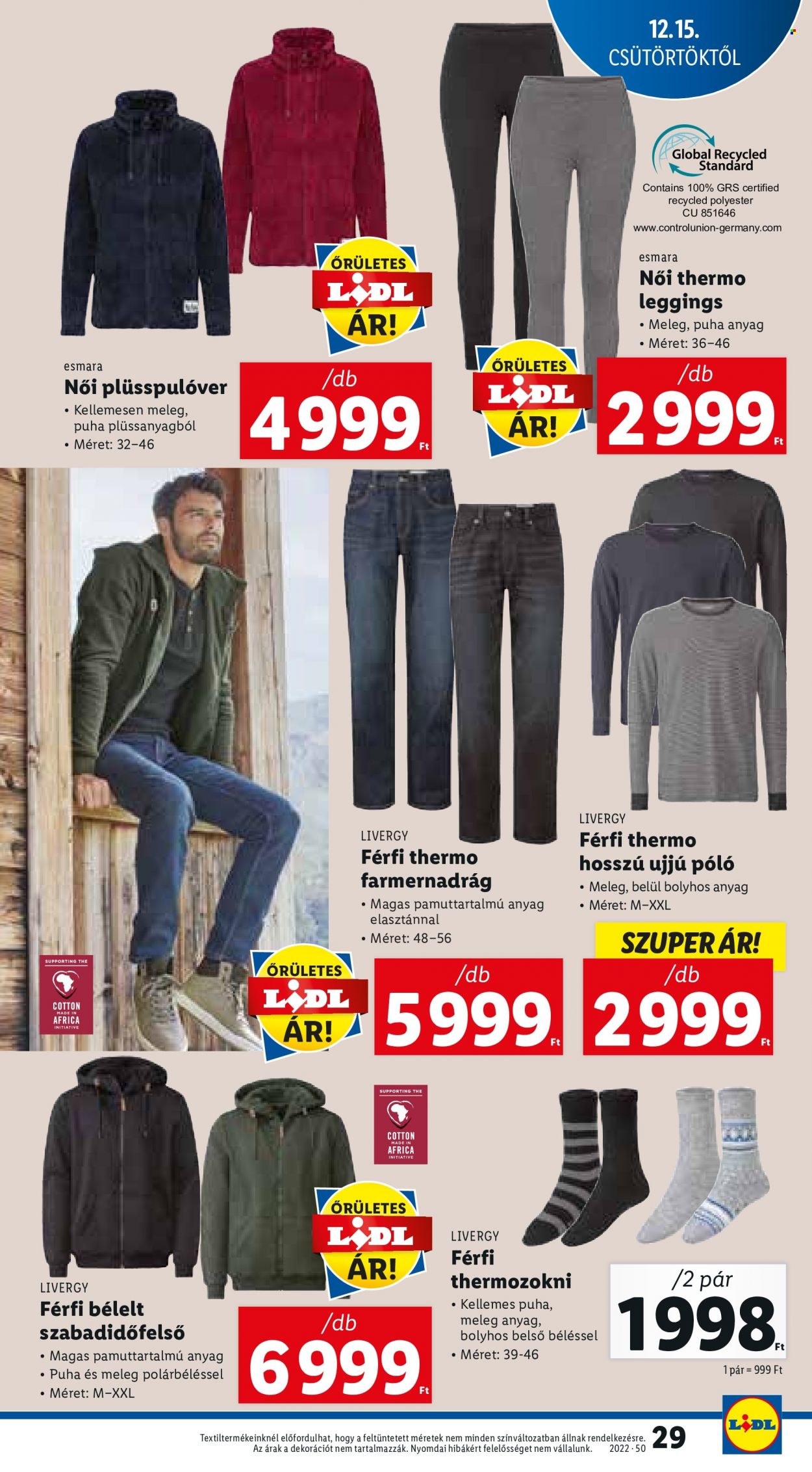Lidl akciós újságok - 2022.12.15 - 2022.12.21. Oldal 29