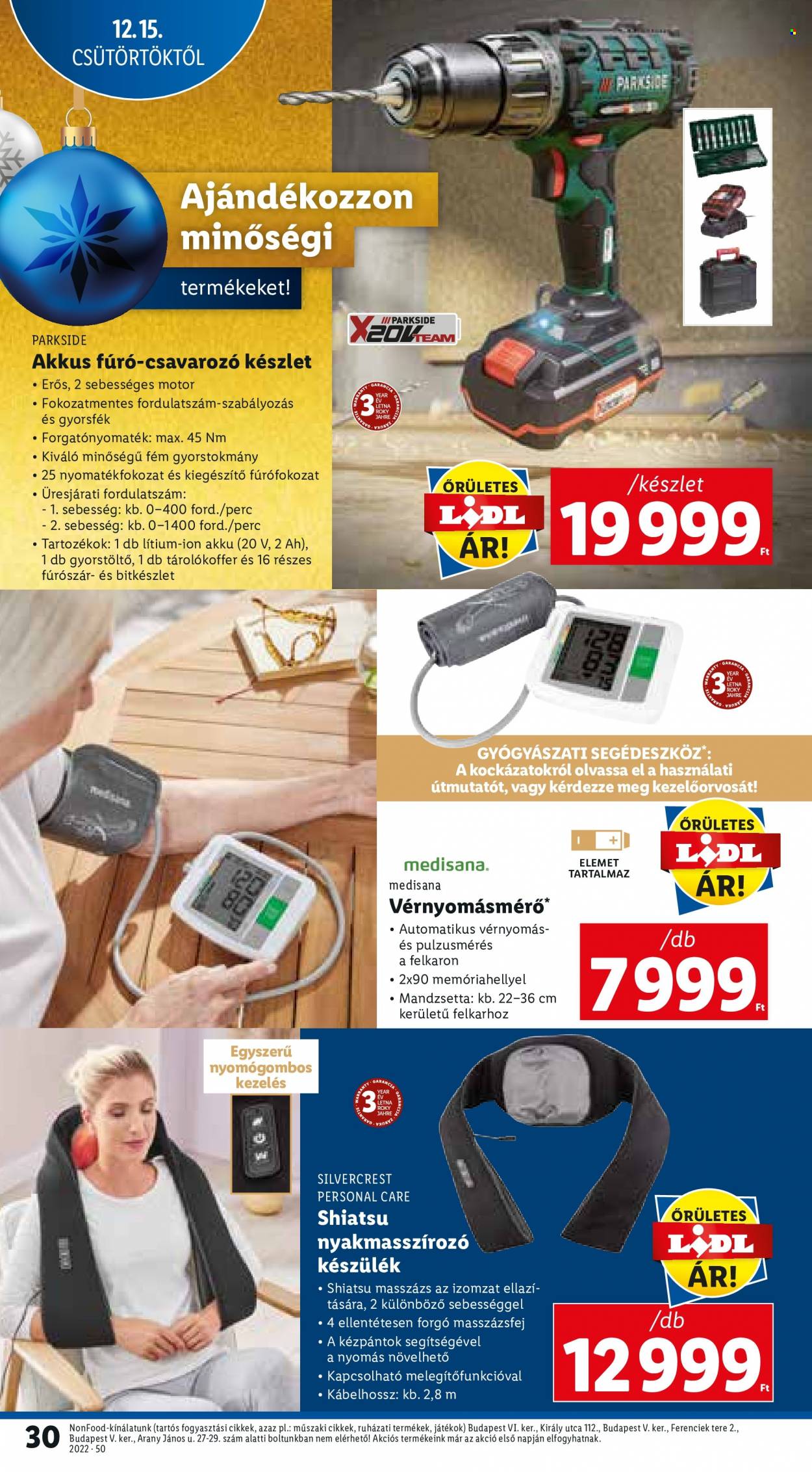 Lidl akciós újságok - 2022.12.15 - 2022.12.21. Oldal 30