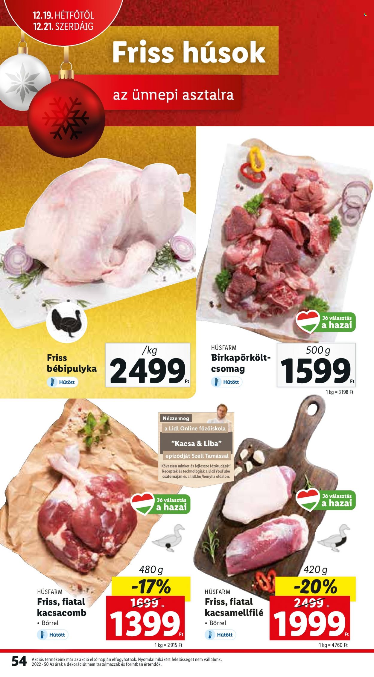 Lidl akciós újságok - 2022.12.15 - 2022.12.21. Oldal 54