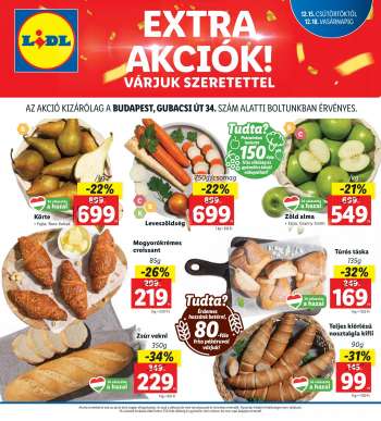 Újság Lidl - 2022.12.15 - 2022.12.18.