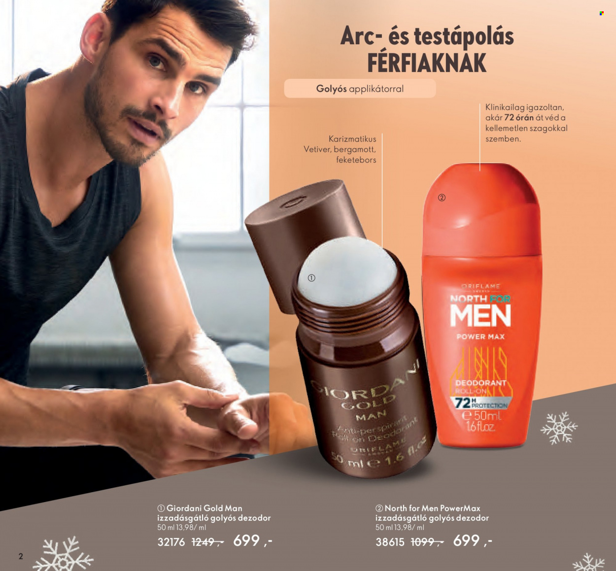 Oriflame akciós újságok - 2022.12.10 - 2022.12.27. Oldal 2