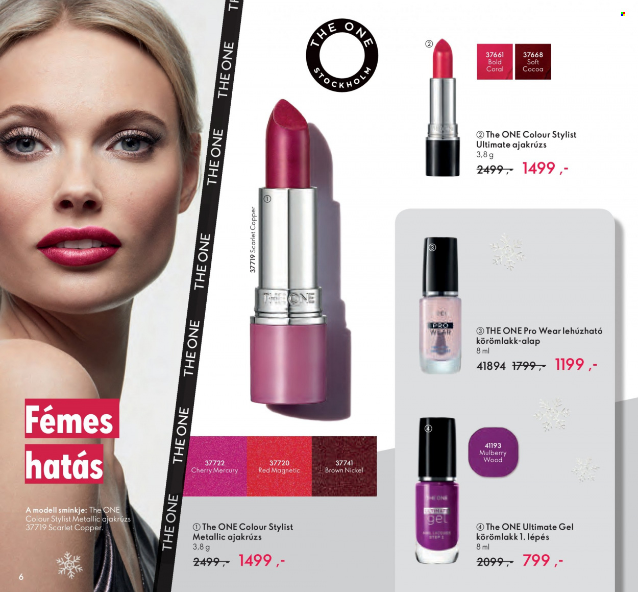 Oriflame akciós újságok - 2022.12.10 - 2022.12.27. Oldal 6