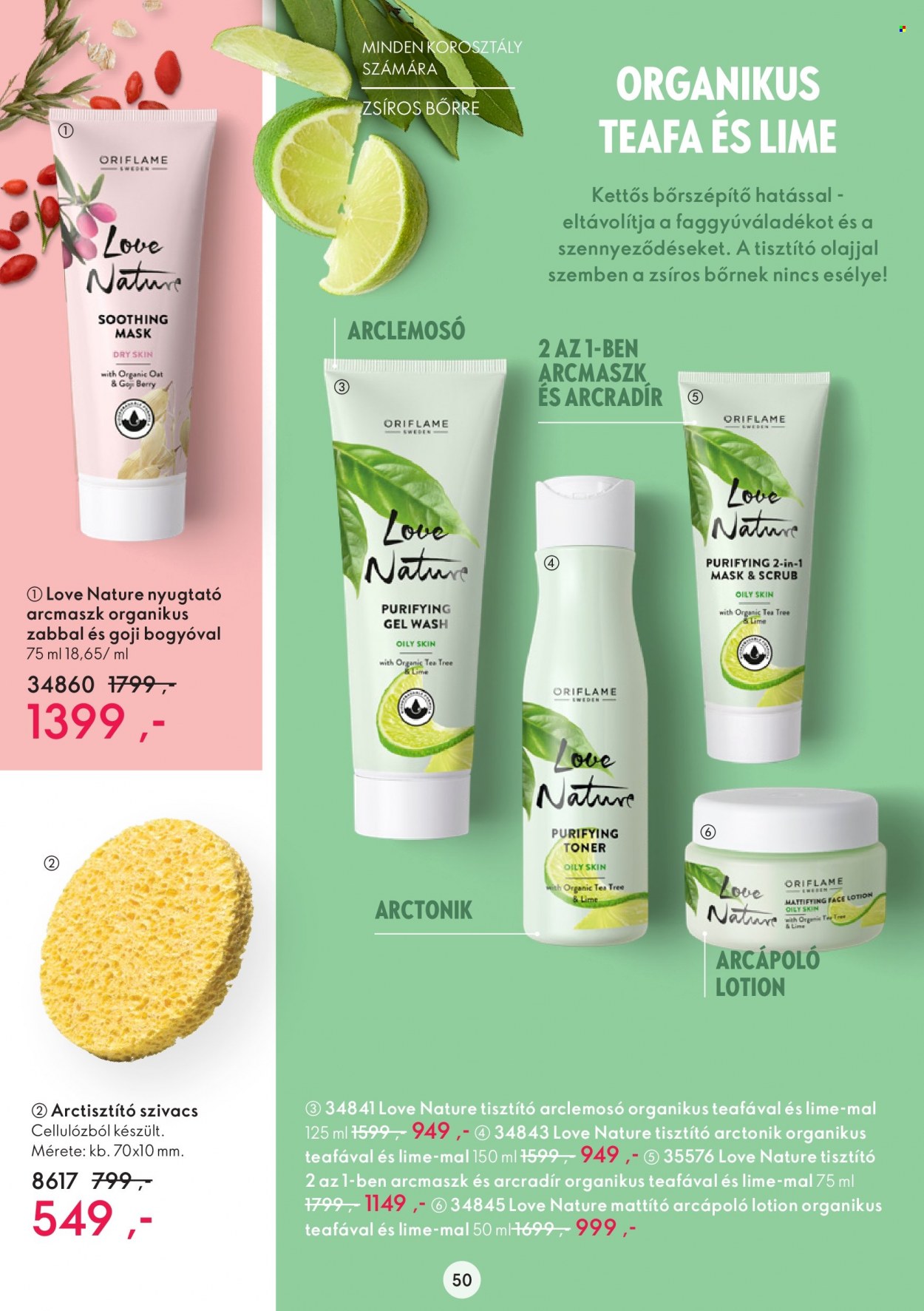 Oriflame akciós újságok - 2022.12.10 - 2022.12.27. Oldal 50