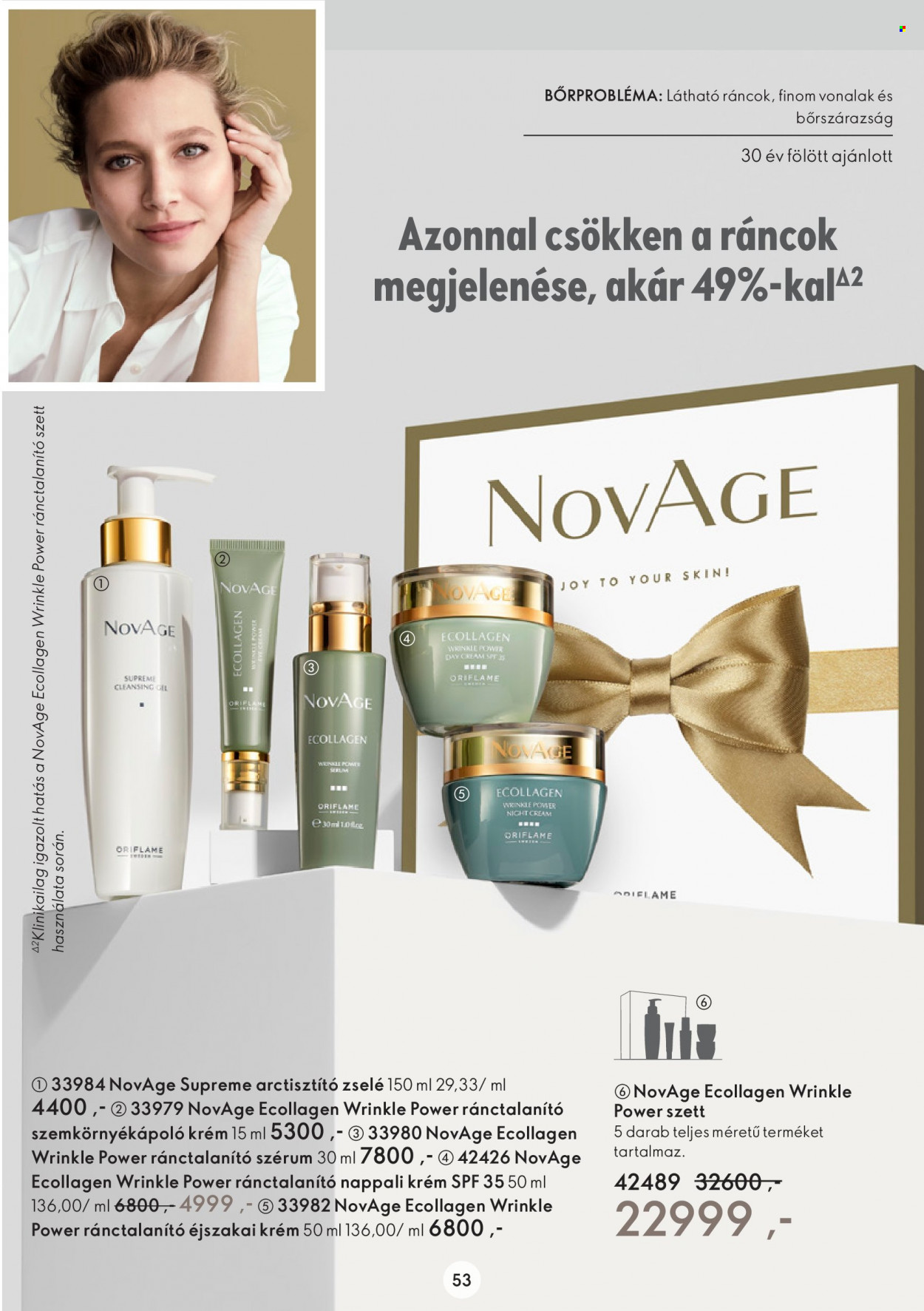 Oriflame akciós újságok - 2022.12.10 - 2022.12.27. Oldal 53