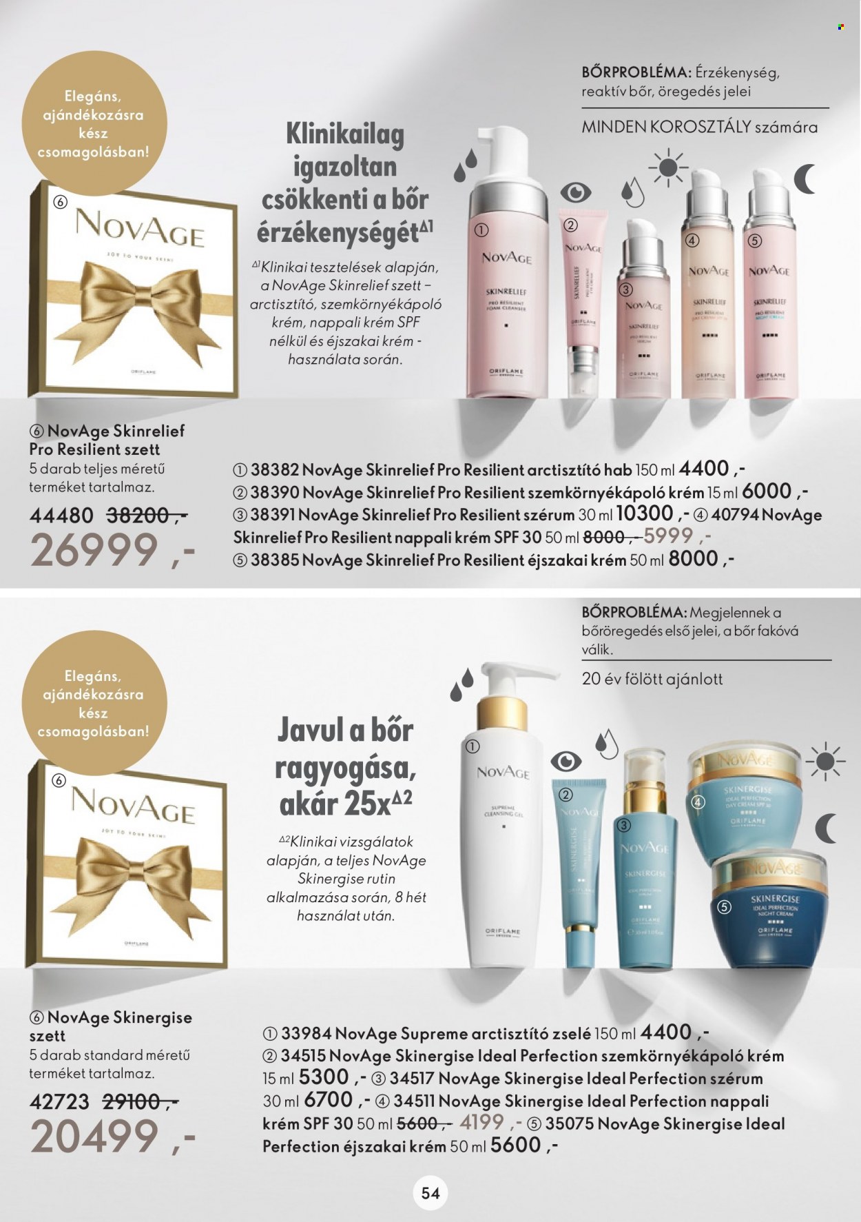 Oriflame akciós újságok - 2022.12.10 - 2022.12.27. Oldal 54