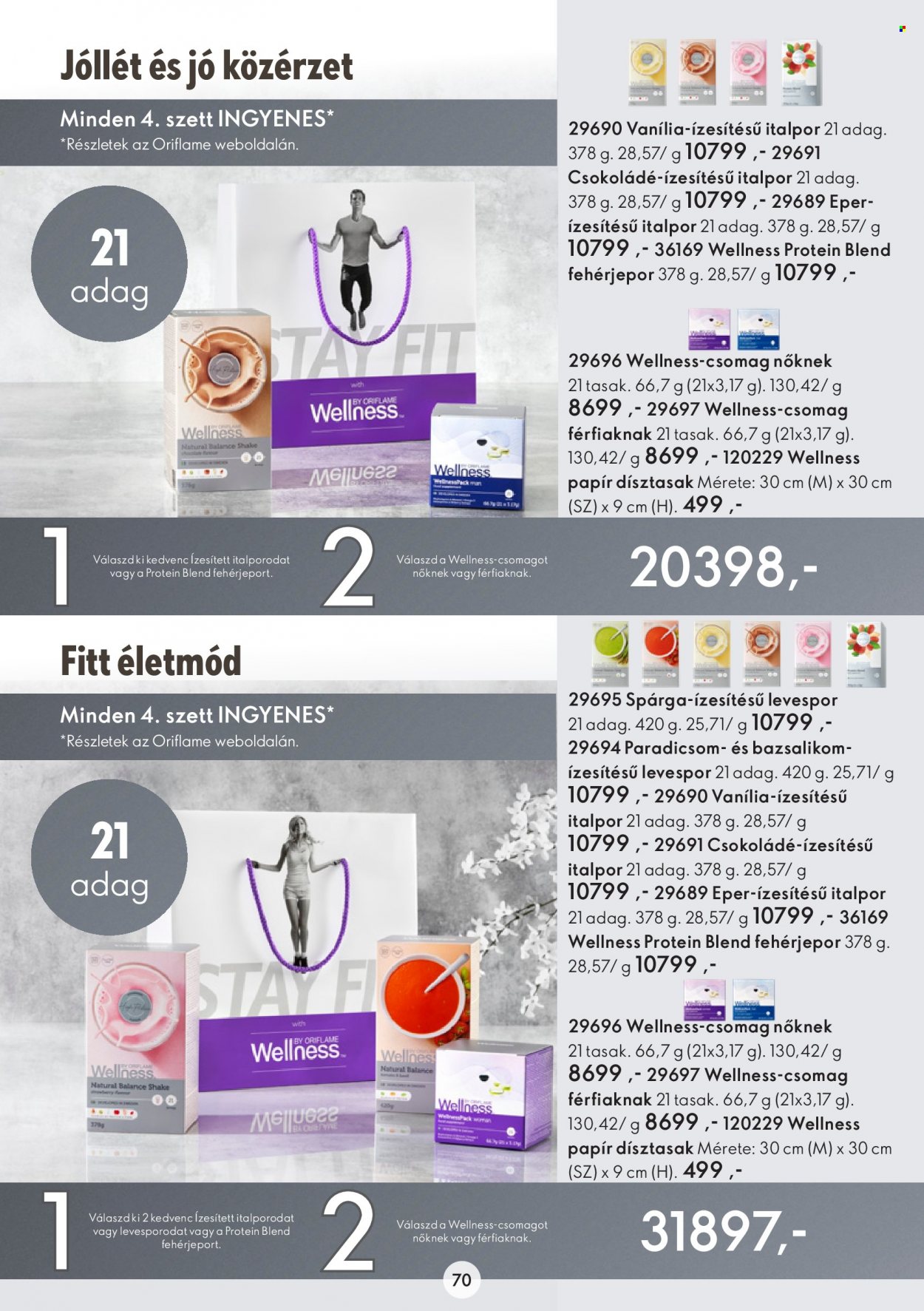 Oriflame akciós újságok - 2022.12.10 - 2022.12.27. Oldal 70