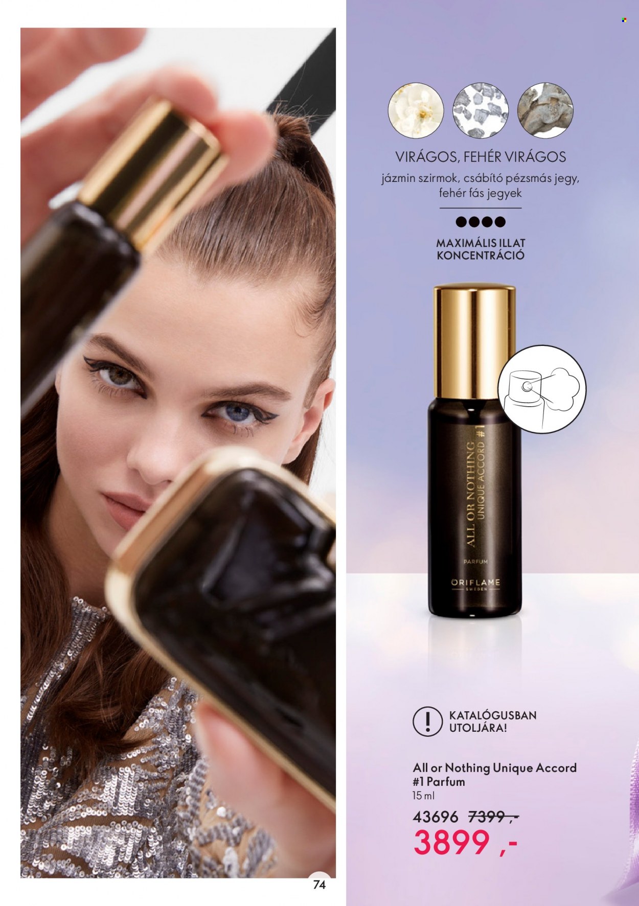 Oriflame akciós újságok - 2022.12.10 - 2022.12.27. Oldal 74