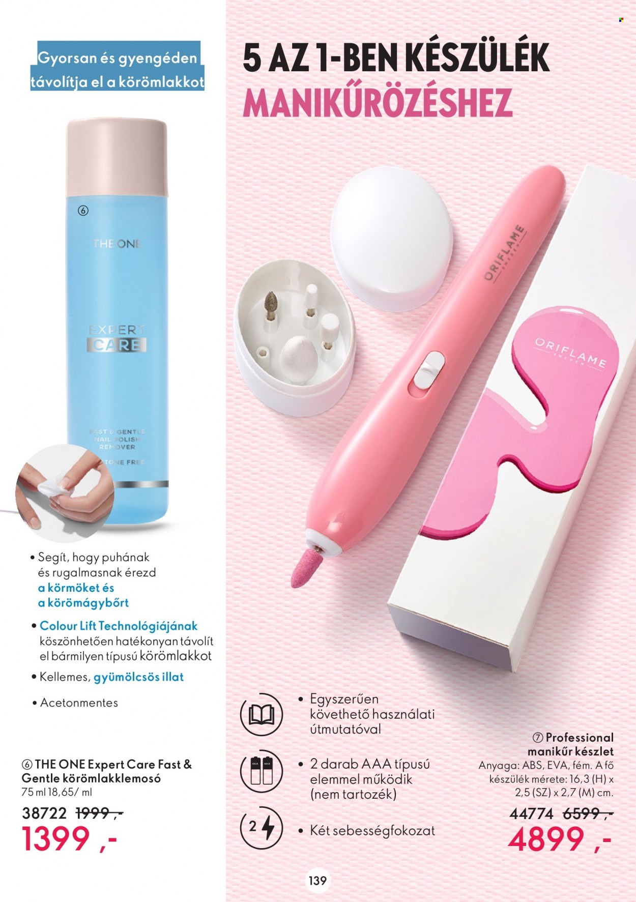 Oriflame akciós újságok - 2022.12.10 - 2022.12.27. Oldal 139