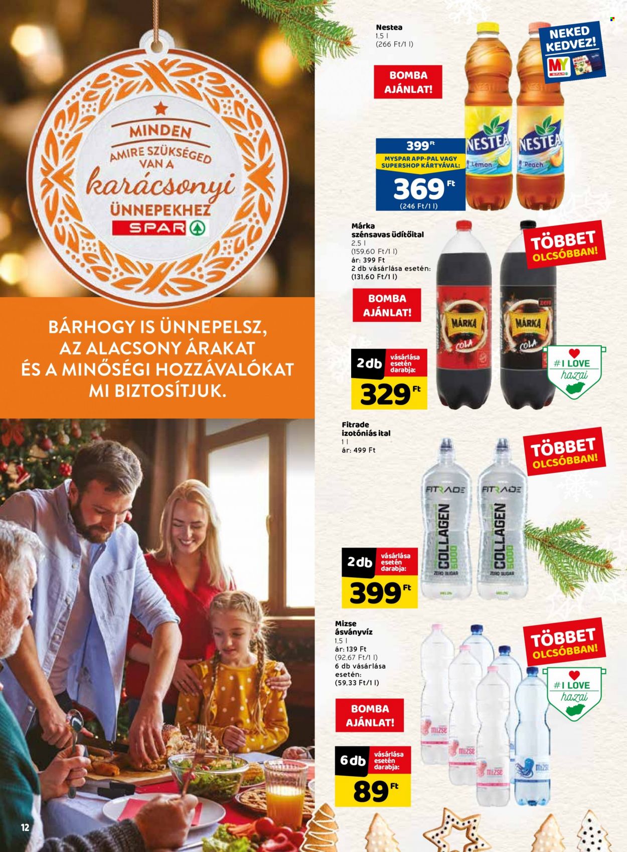 SPAR akciós újságok - 2022.12.15 - 2022.12.24. Oldal 22