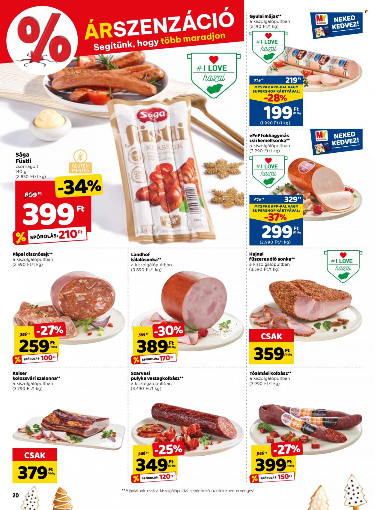 SPAR akciós újságok - 2022.12.15 - 2022.12.24. Oldal 34
