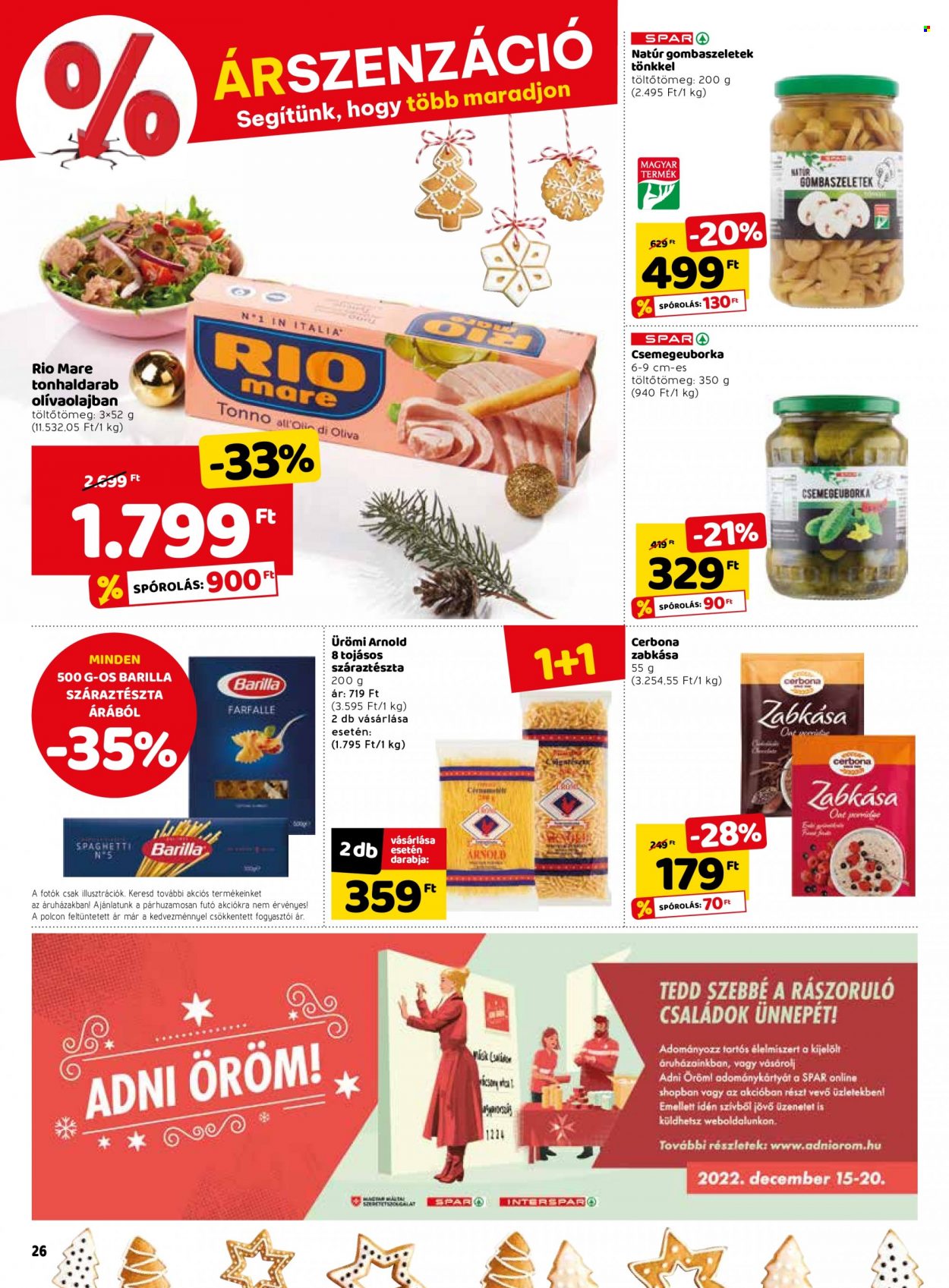 SPAR akciós újságok - 2022.12.15 - 2022.12.24. Oldal 44