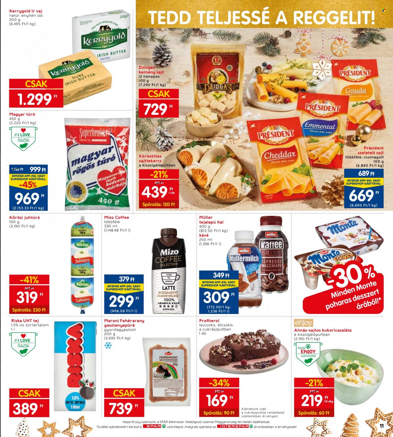 INTERSPAR akciós újságok - 2022.12.15 - 2022.12.24. Oldal 21