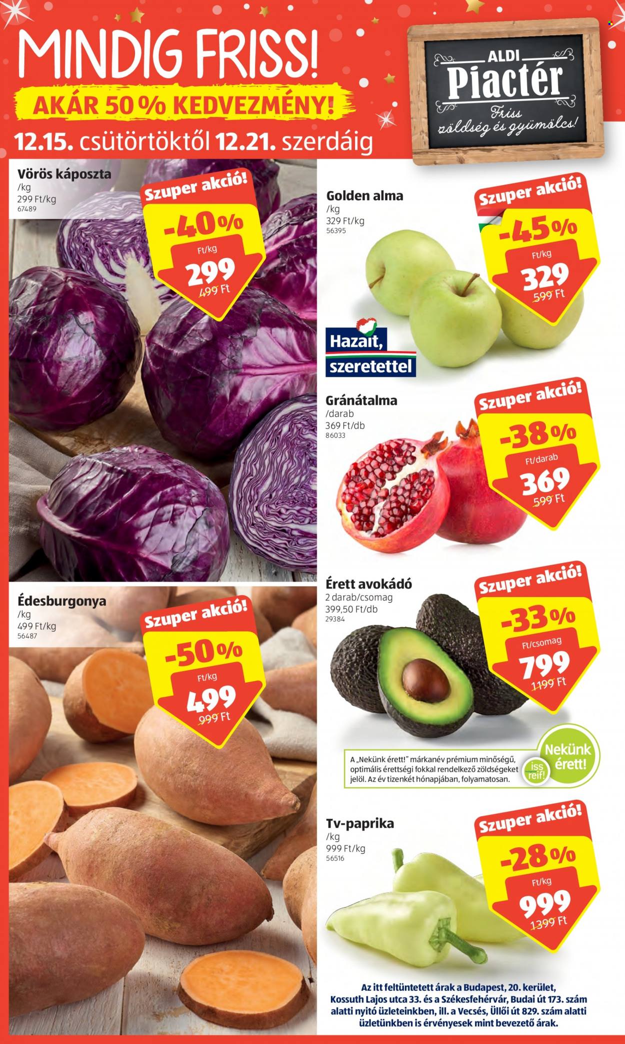 Aldi akciós újságok - 2022.12.15 - 2022.12.21. Oldal 2