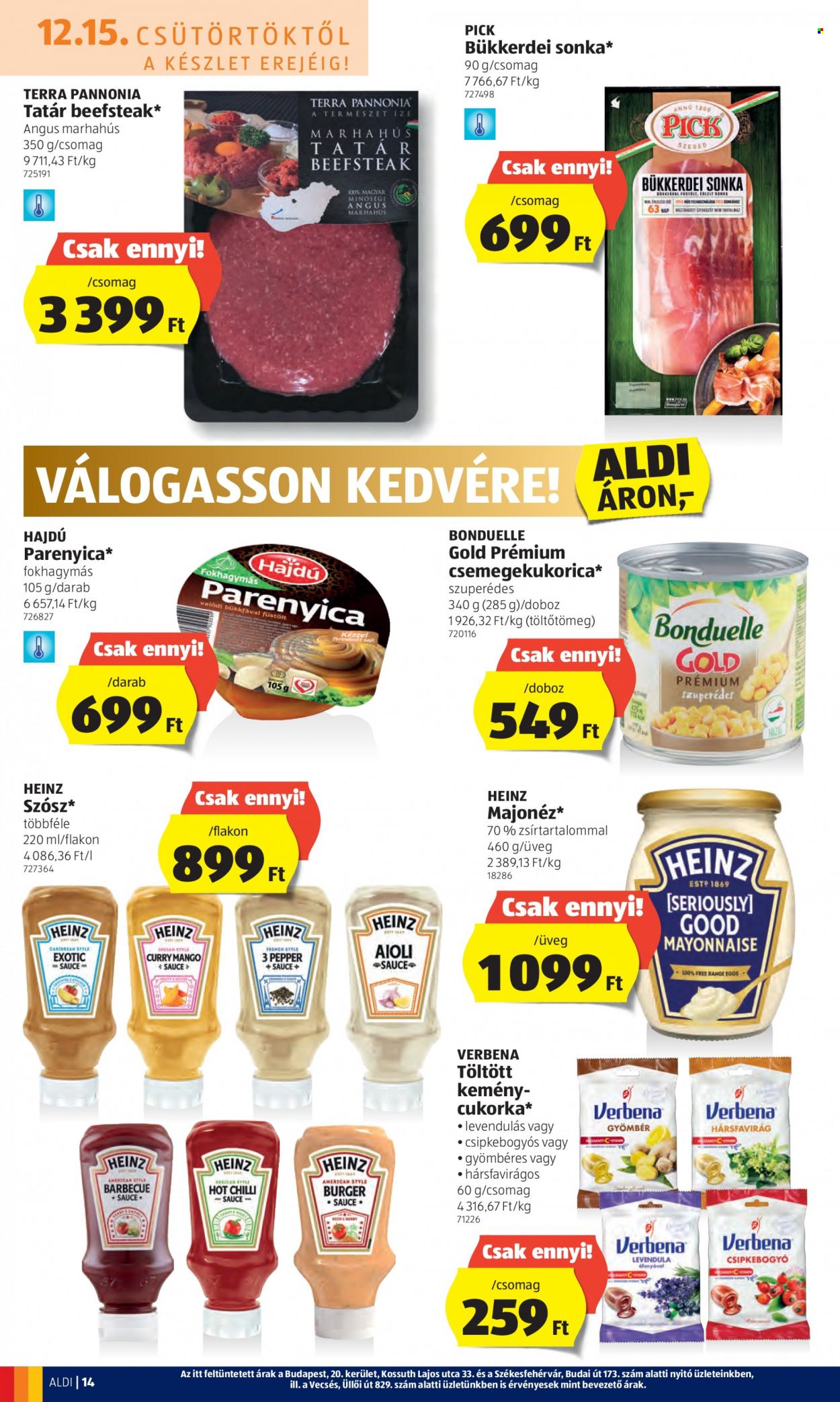Aldi akciós újságok - 2022.12.15 - 2022.12.21. Oldal 14