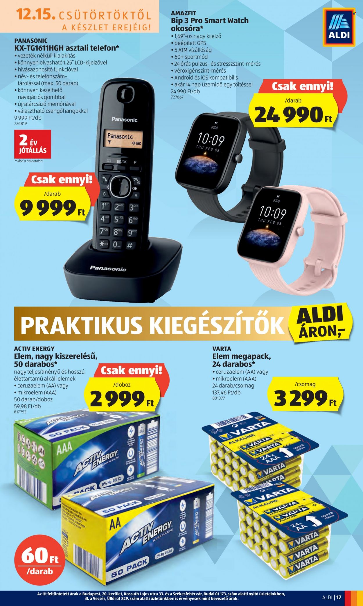 Aldi akciós újságok - 2022.12.15 - 2022.12.21. Oldal 17